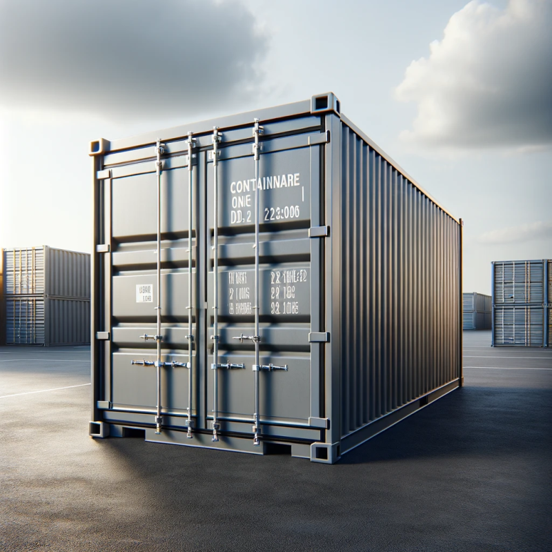 standard 20 foot container